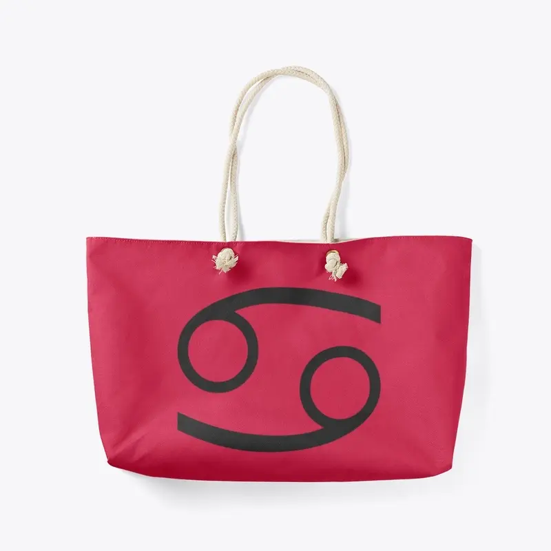 Cancer Sign Weekender Tote