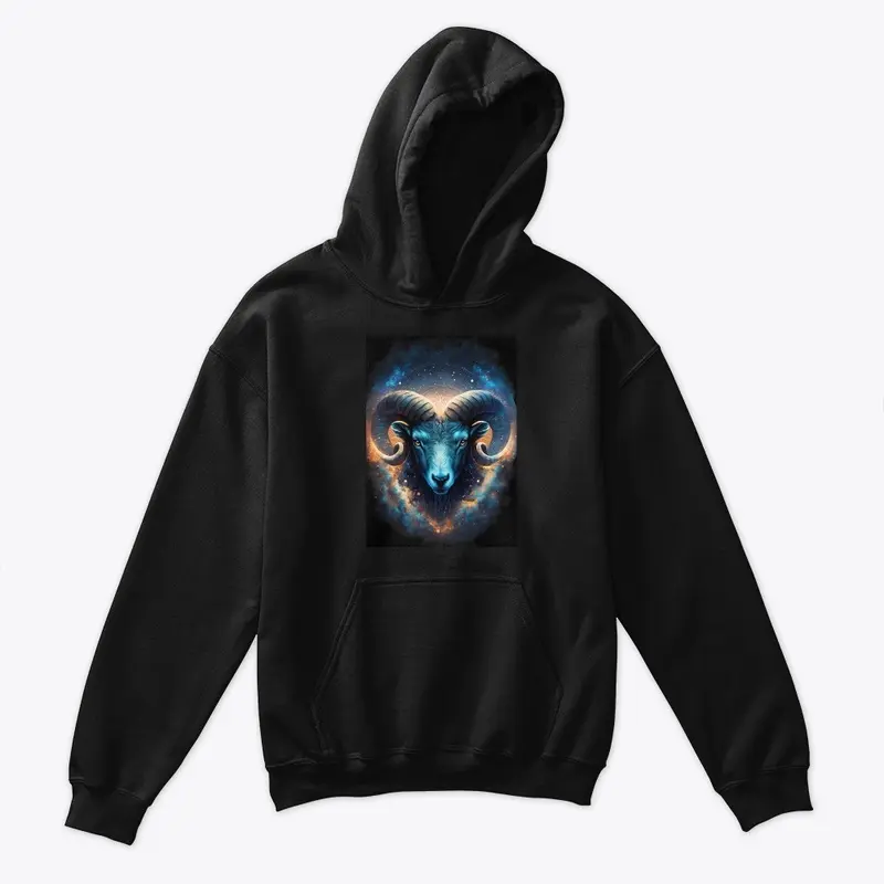 Aries Ram Kids Hoodie