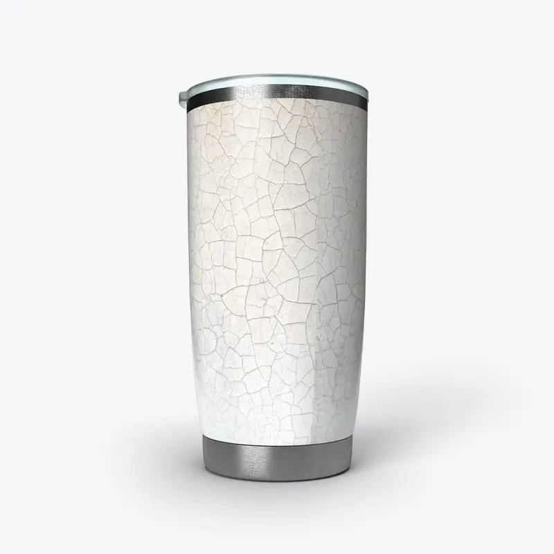 Crack design tumbler 